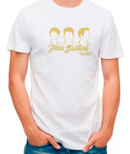 Franela Para Hombre Diseño Jonas Brothers Squad