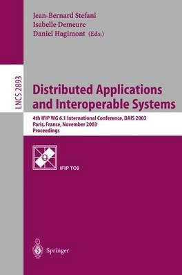 Libro Distributed Applications And Interoperable Systems ...