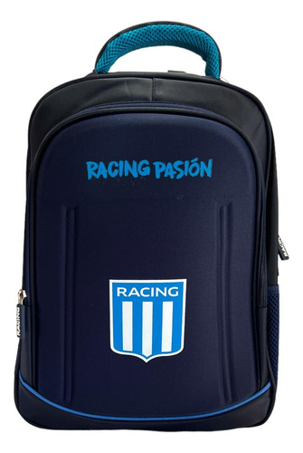 Mochila Escolar Fútbol Racing Club De Avellaneda Argentina