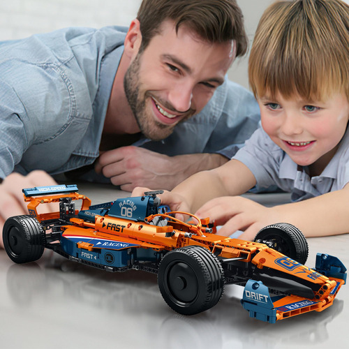 Juego De Construcción Aibomdua Modelo 19 Automóvil Deportivo 0 Versión Del Personaje