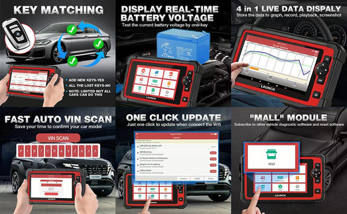 Scanner Launch X431 Crp919e Can Fd Funcion+31 Bi-direccional