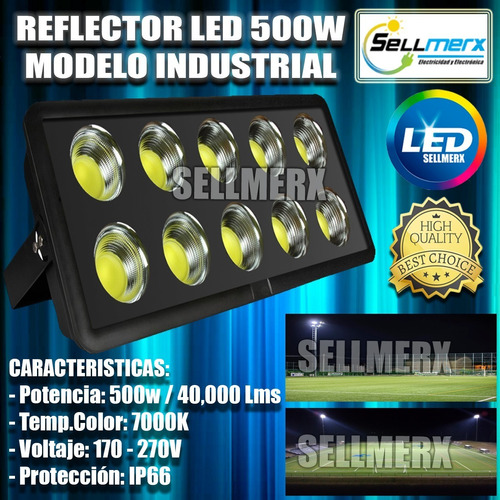 Reflector Led 500w Super Potente