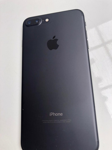 iPhone 7 Plus- Negro Mate- 128gb- 10/10