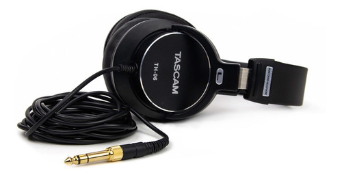 Auriculares Th06 De Monitoreo Tascam Extra Graves - Negros