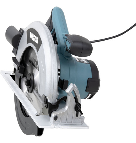 Serra Circular 1400w 65mm 127v Com Disco E Acessorios Wesco