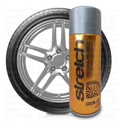 Stretch Aerosol Removible Aluminio Aluminio Mate