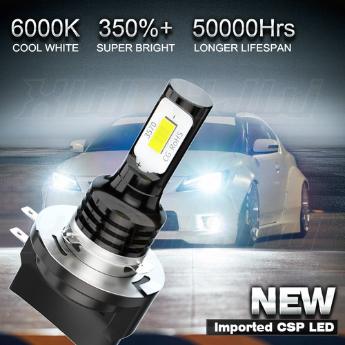 Kit De Bombillas Led Para Faros Delanteros Para Kia Rio 2013