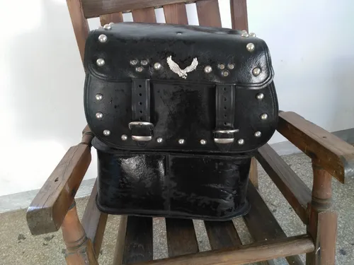 Alforjas De Cuero Para Moto