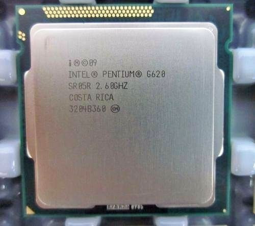 Procesador Intel Pentium G620 Lga 1155 Caché De 3m, 2,60 Ghz