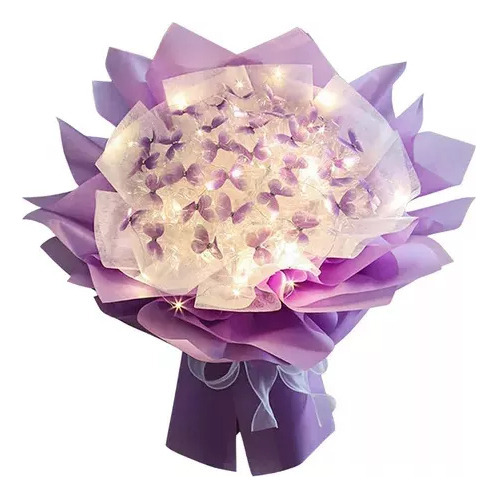 Bouquet De Mariposas, Regalo De Cumpleaños Diy Para Novia