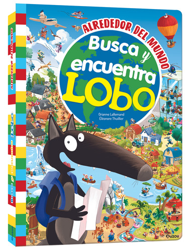 Busca Y Encuentra Gigante De Lobo Mundo -  -(t.dura) - *