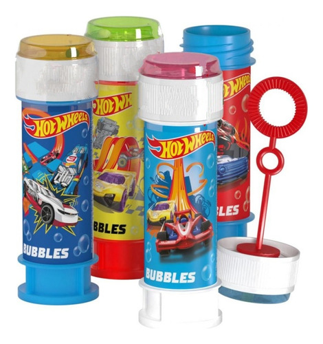 15 Burbujeros Personalizado Souvenirs Sorpresitas Hot Wheels