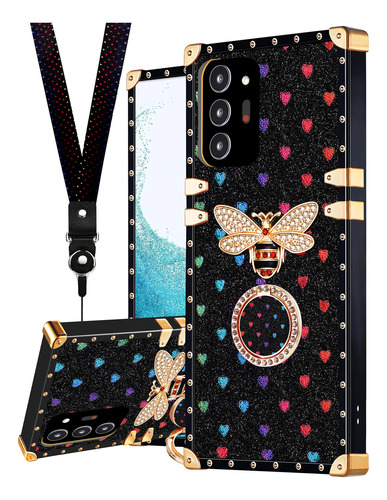 Loheckle Funda Para Samsung Galaxy Note 20 Ultra Mujer Lujo