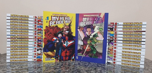 Coleção Mangás My Hero Academia Volumes 1 Ao 32