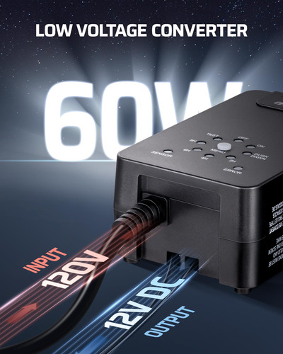 Transformador De Baja Tensión Dewenwils De 60 W, 120 V Ac A