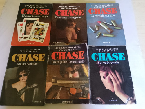 Libros - Novelas De - James Hadley Chase - Policiales. (Usado)