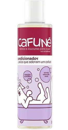 Condicionador Cafuné Maciez E Brilho Para Cães E Gatos 300ml