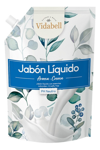 Jabon Liquido Vidabell Aroma Crema 750ml