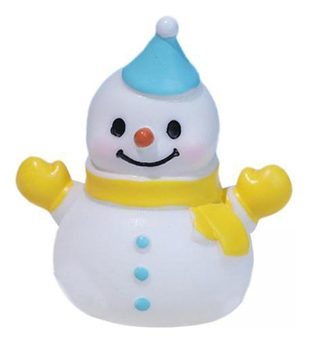 3 Estatuilla De Muñeco De Nieve De Navidad En Estilo B