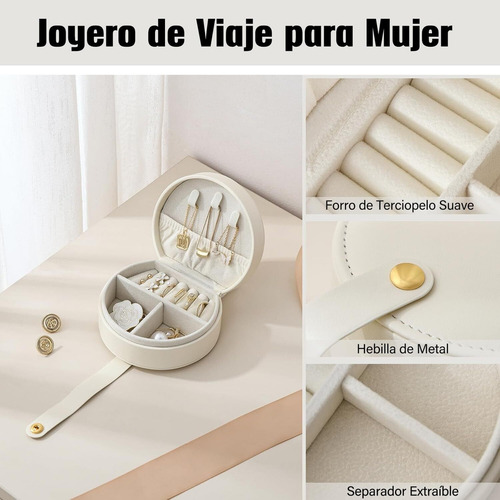 Organizador Portátil De Joyería Viaje Para Anillos,pendiente