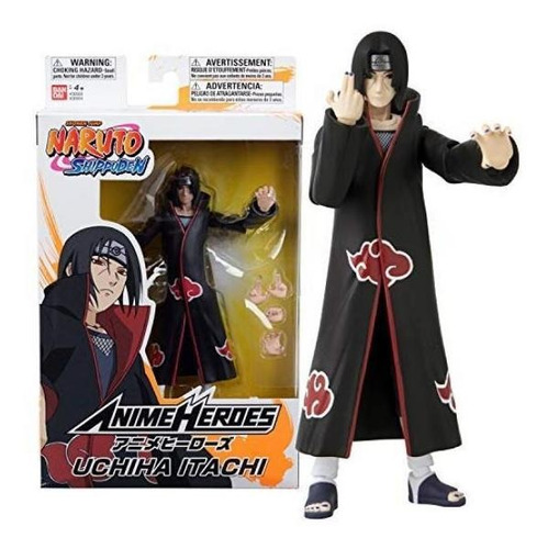Imagen 2 de 2 de Figura De Accion Nuevo Artículable Animes Héroes - Itachi