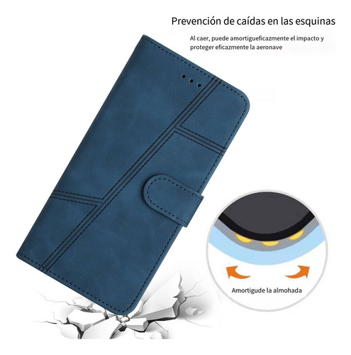 Funda Para Teléfono Zte Blade A52/blade V50 Smart/blade A34 Con Tapa, Piel Al Tacto, Funda Tipo Cartera