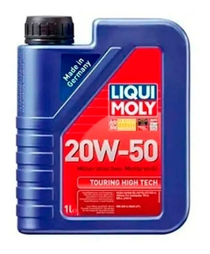 Liqui Moly 20w50 - Touring High Tech Mineral 1 Litro