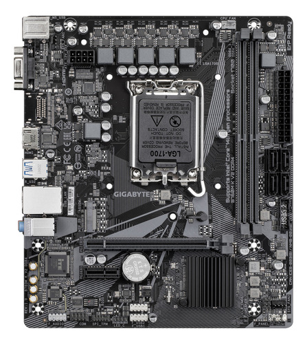 Tarjeta Madre Gigabyte B760m K V2 Ddr4 Lga1700 Micro Atx