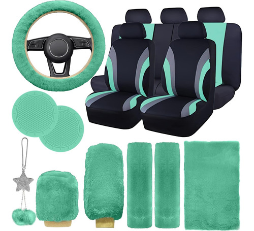 Jingsen 17 Juego Completo De Funda De Asiento De Coche Para 