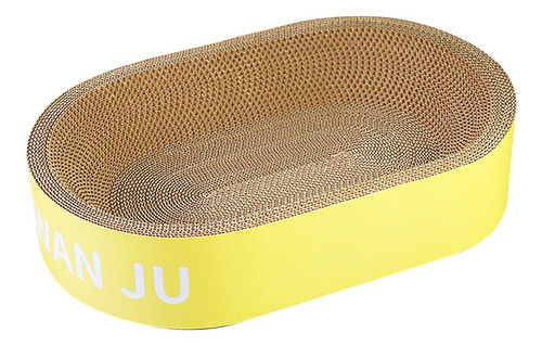 Rascador Para Gatos, Cama Ovalada, Salón, Resistente, M