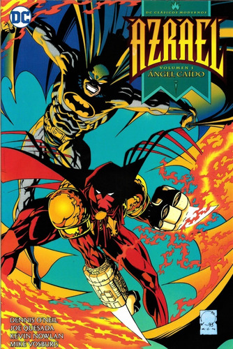 Azrael Vol 1 Angel Caído - Dc Clásicos Modernos