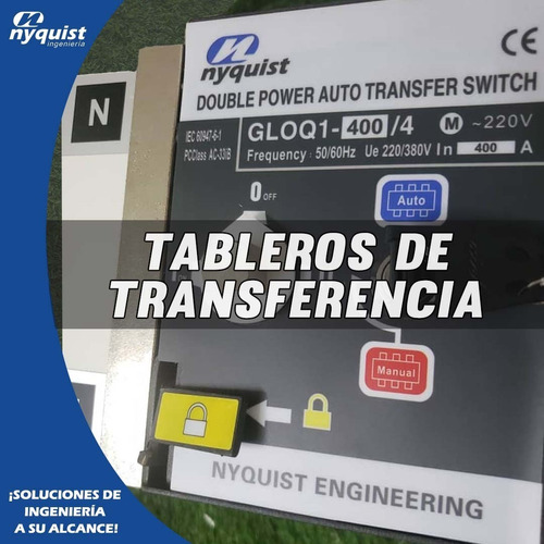 Transfer Switch Ats Transferencia Automatica 250a - 1600a