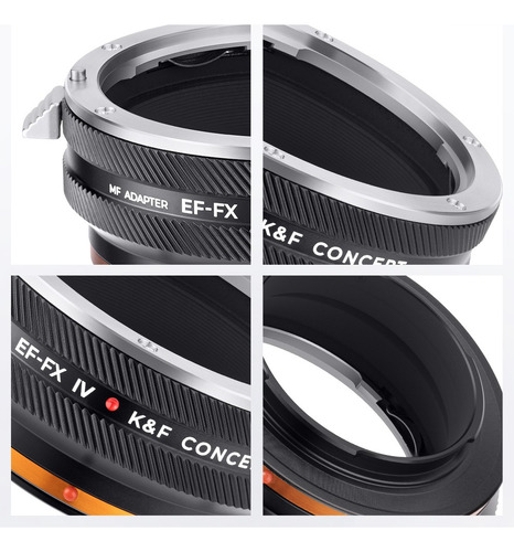 Anillo Adaptador De Montura De Lente Canon Ef A Cuerpo De Cá