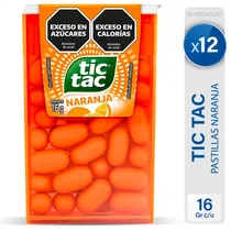 Comprar Pastillas Tic Tac Naranja X12 Unidades
