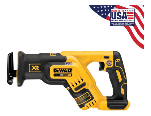 Sierra Recíproca Dewalt Max Xr Inalámbrica Dcs367b De 20 V