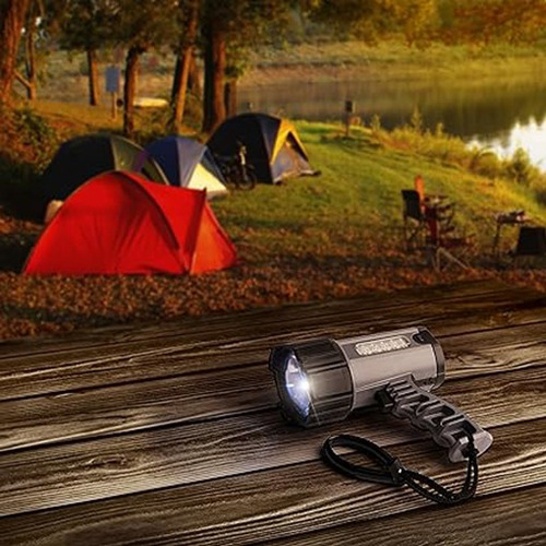 Lampara Led De Mano 2 En 1 Emergencia Recargable Profesional