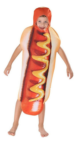 Fantasias Infantis De Cachorro-quente De Halloween