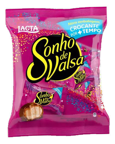 Bombom Wafer Lacta Sonho De Valsa Chocolate Pack 1kg