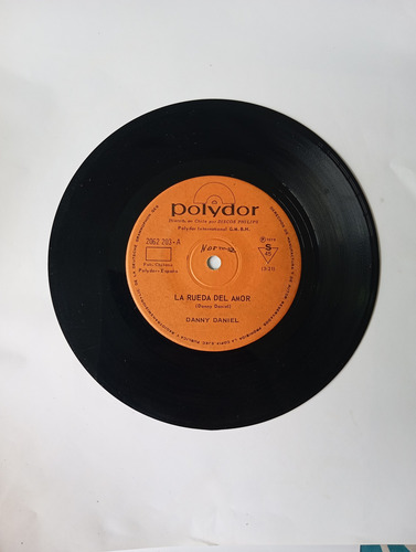 Vinilo Single De Danny Daniel -- Esa Eres Tu ( N111 (Usado)