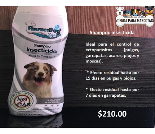 Shampoo Insecticida Perfect Dog