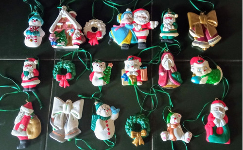 Conjunto De 36 Figuras Para Colgar En El Árbol De Navidad 