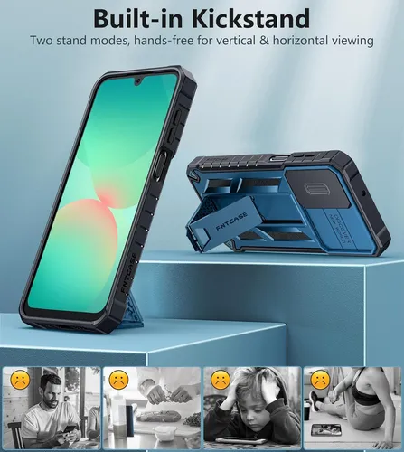 Funda Para Samsung Galaxy A26 , A Prueba De Golpes , Azul
