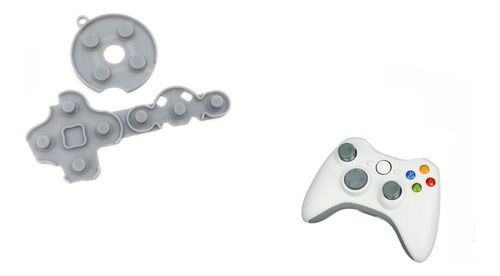 Gomas Conductoras Compatible Con Control Xbox 360 