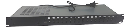 Modulador Para 16 Canales Video Y Audio Rca A Coaxial Hotel
