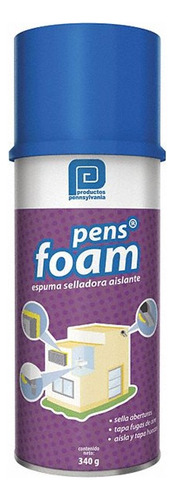 Pens Foam Espuma Selladora Aislante De 340 Gr, Pennsylvania