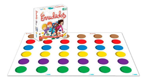 Enredados Ronda Twister Juego Familiar