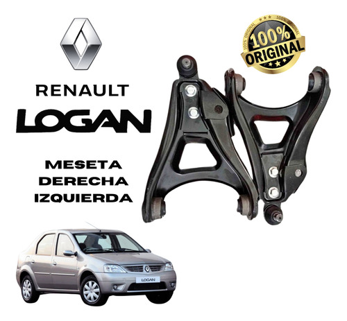 Meseta Derecha E Izquierda Renault Logan ( 100% Original).