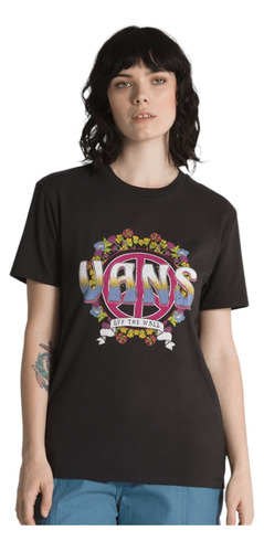 Remera Vans Modelo Farewell Tour Bff Negro Mujer Exclusiva