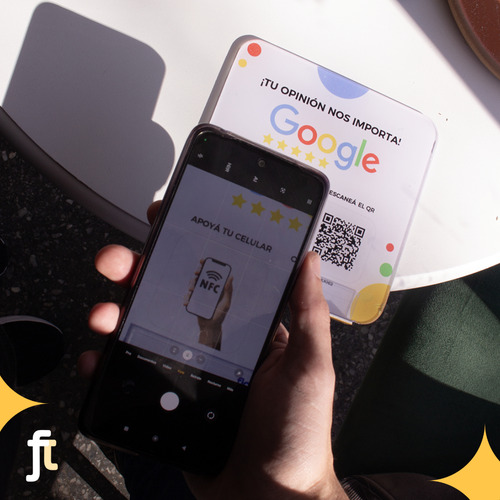 Cartel Acrílico Redes Marketing Digital Para Negocio Local Combo - 1 Cartel Google - 1 Cartel Whats App - 1 Cartel Insta Gram