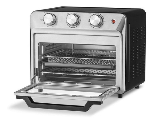 Imagen 2 de 3 de Horno de mesa eléctrico Multilaser CE181 25L negro 220V
